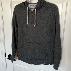 Men’s Hurley Striped Hooded LS Pullover